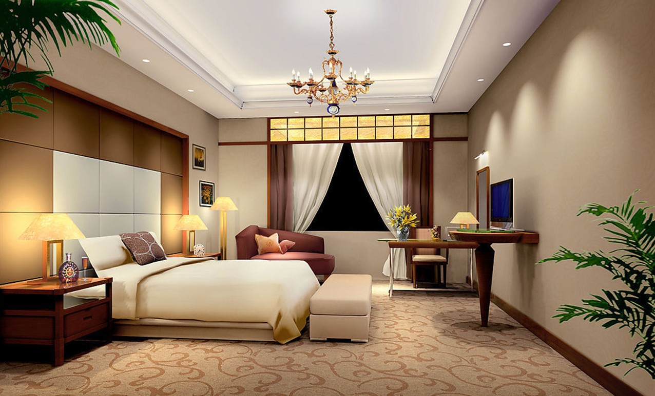 Mặt bằng phòng ngủ sang trọng