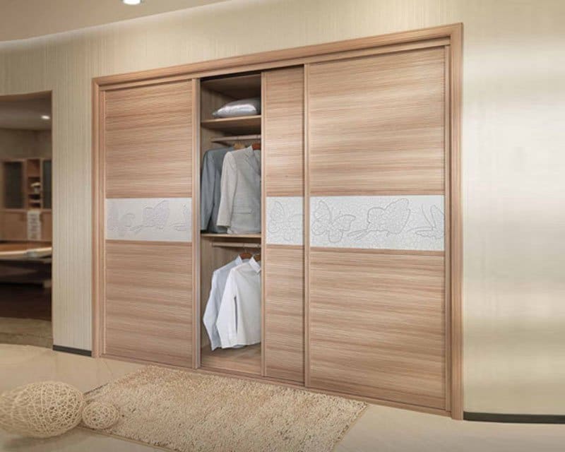 Tủ quần áo 3 cánh âm tường