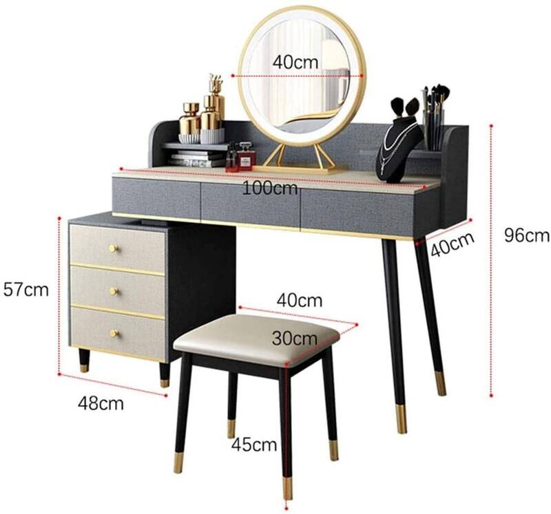 Trước khi mua bàn trang điểm bạn nên đo đạc phần diện tích